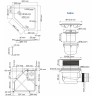 Акриловый поддон для душа WasserKRAFT Isen 90x90 26T11