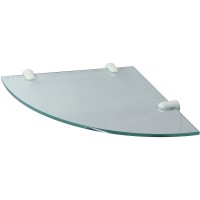 Стеклянная полка WasserKRAFT K-533WHITE угловая