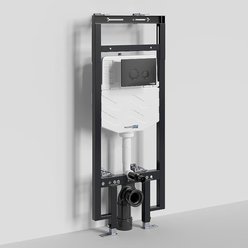 монтажная рама WasserKRAFT Dinkel 58TLT.010.ME.MB01 для унитаза