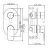 Душевая система WasserKRAFT Dinkel A175868