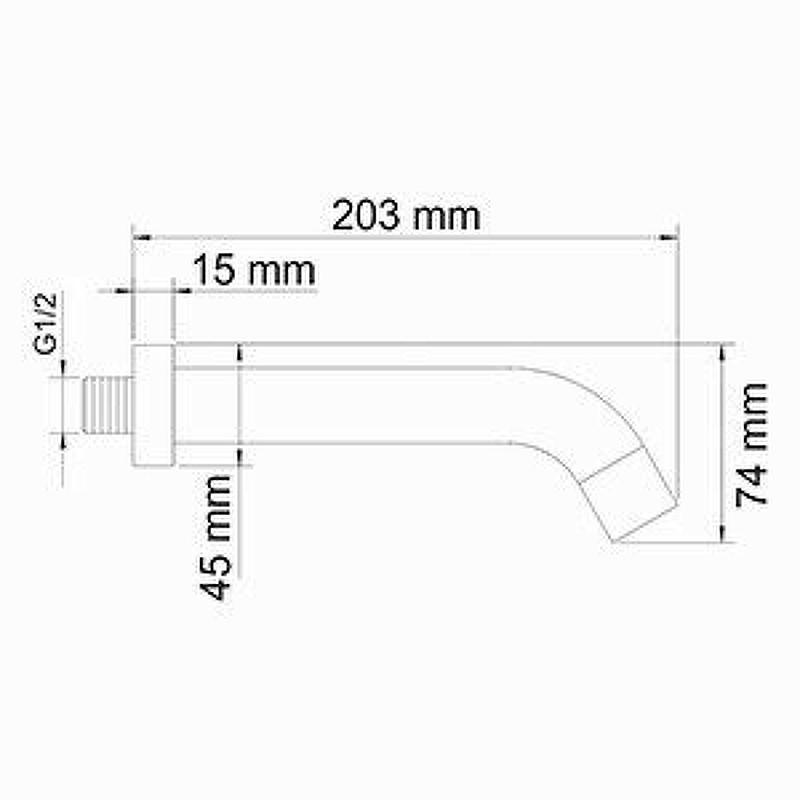 Душевая система WasserKRAFT Dinkel A175868