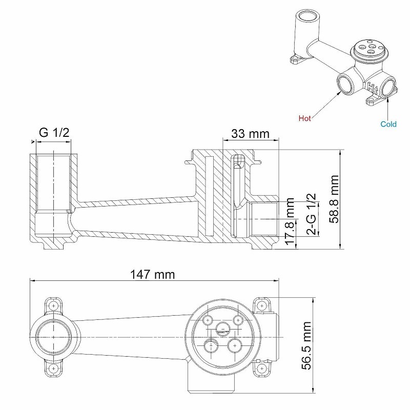 Смеситель для раковины WasserKRAFT A16573