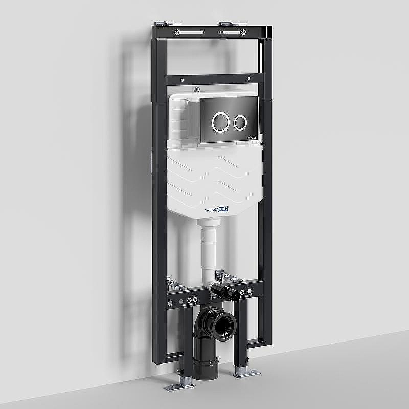 монтажная рама WasserKRAFT Dinkel 58TLT.010.ME.PB01 для унитаза