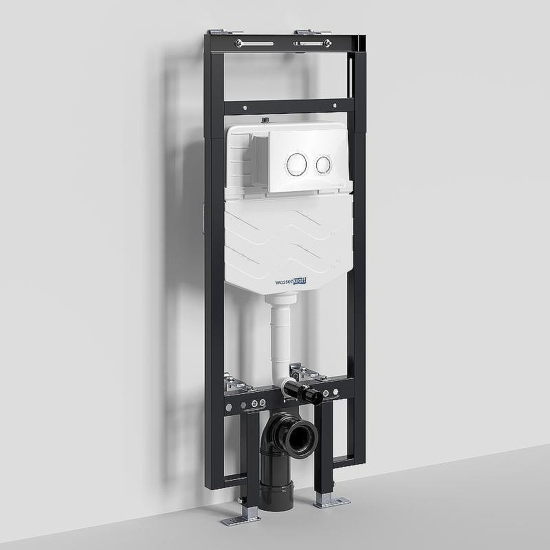 монтажная рама WasserKRAFT Dinkel 58TLT.010.ME.WH01 для унитаза