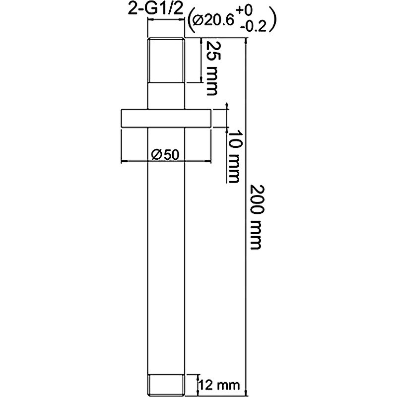 Душевая система WasserKRAFT Alme A171568 Thermo с термостатом