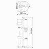 Напольная стойка WasserKRAFT K-1256