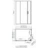 Душевой уголок WasserKRAFT Lippe 120x90 45S07