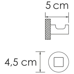 Крючок WasserKRAFT Mosel K-46623