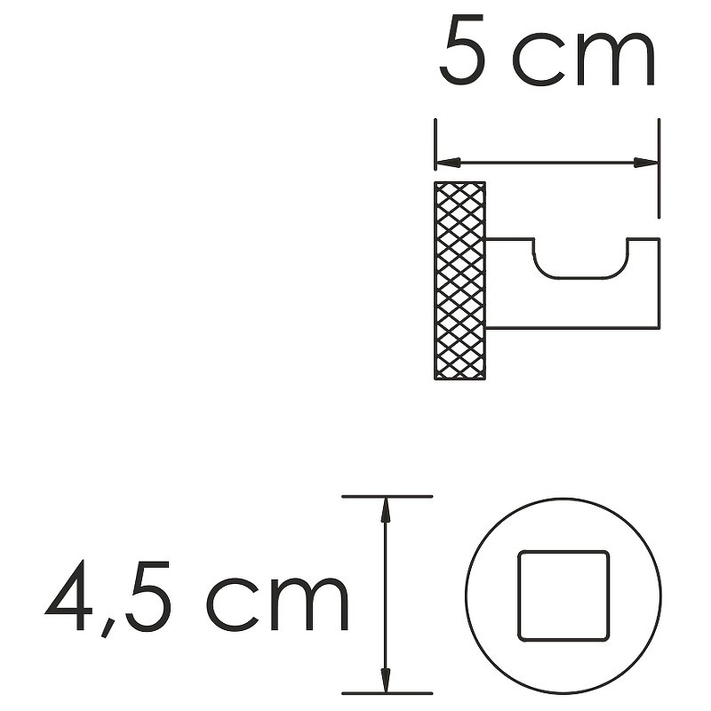 Крючок WasserKRAFT Mosel K-46623