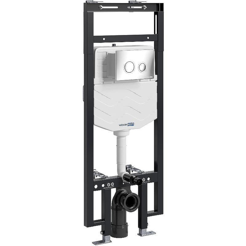 монтажная рама WasserKRAFT Dinkel 58TLT.010.ME.CH01 для унитаза