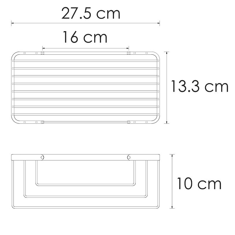 Полка корзина WasserKRAFT K-711GM