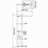 Напольная стойка WasserKRAFT K-1248