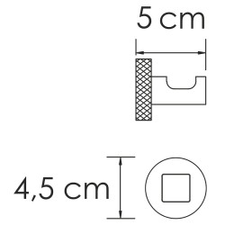 Крючок WasserKRAFT Tauber K-64423