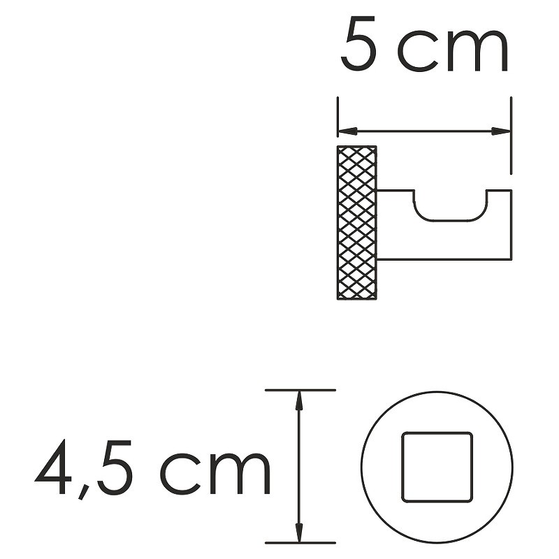 Крючок WasserKRAFT Tauber K-64423