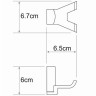 Крючок WasserKRAFT Exter K-5223D