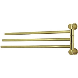 Полотенцедержатель WasserKRAFT K-1033BRUSHED GOLD поворотный