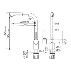 Смеситель для кухни WasserKRAFT A8917