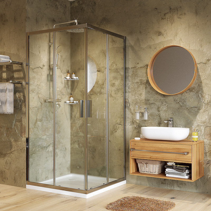 Душевой уголок WasserKRAFT Lippe 80x80 45S02