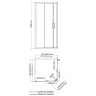 Душевой уголок WasserKRAFT Lippe 80x80 45S02
