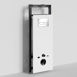 монтажная рама WasserKRAFT Salm 27TLT.010.ME.WH.CH03 для унитаза