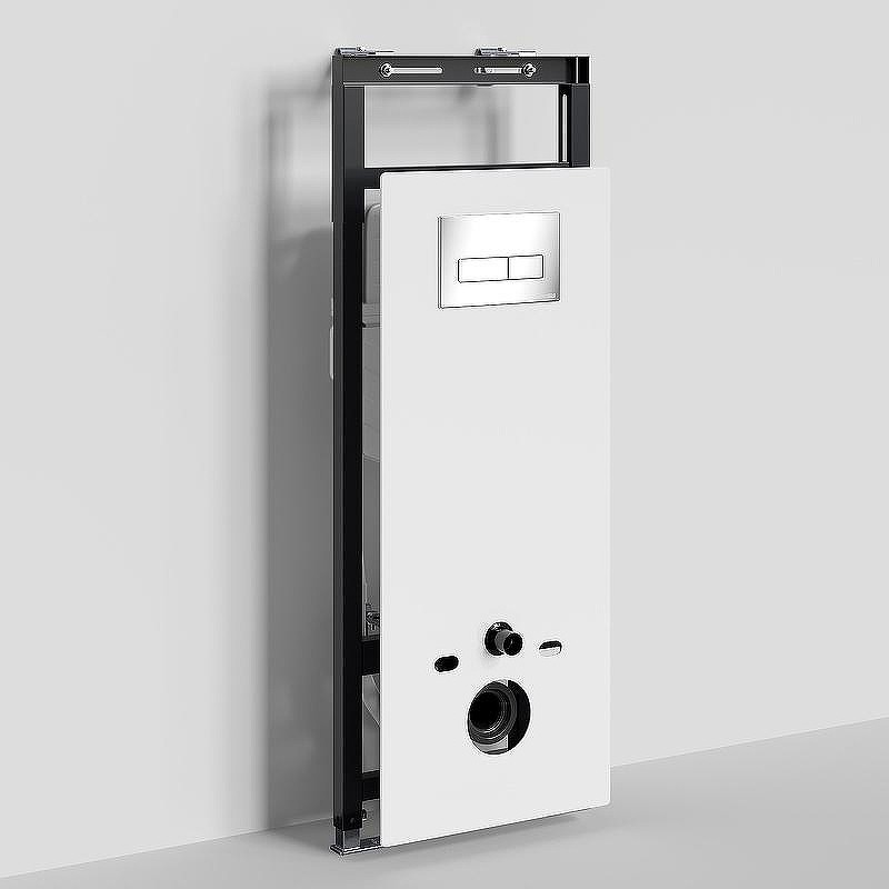 монтажная рама WasserKRAFT Salm 27TLT.010.ME.WH.CH03 для унитаза