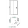 Душевой уголок WasserKRAFT Lippe 120x90 45S24