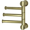 Полотенцедержатель WasserKRAFT K-1053BRUSHED GOLD поворотный