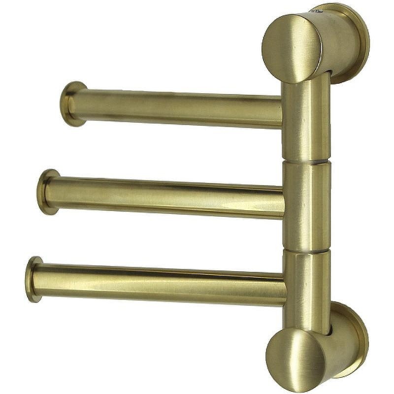Полотенцедержатель WasserKRAFT K-1053BRUSHED GOLD поворотный
