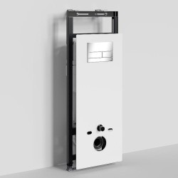 монтажная рама WasserKRAFT Salm 27TLT.010.ME.WH.CH04 для унитаза