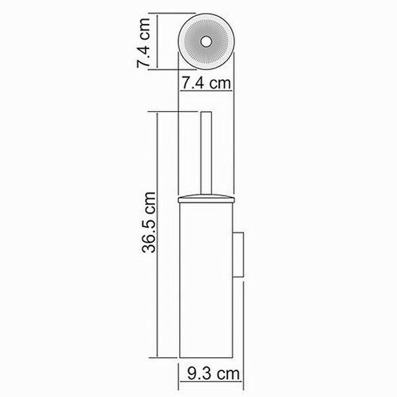 Ершик для унитаза WasserKRAFT K-1057