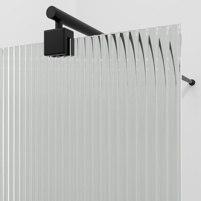 Душевая перегородка WasserKRAFT Rur 90 30W39MB-FL