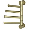 Полотенцедержатель WasserKRAFT K-1054BRUSHED GOLD поворотный