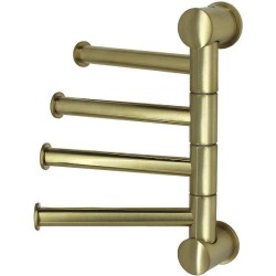 Полотенцедержатель WasserKRAFT K-1054BRUSHED GOLD поворотный