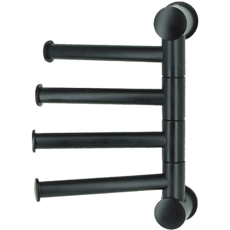 Полотенцедержатель WasserKRAFT K-1054BLACK поворотный