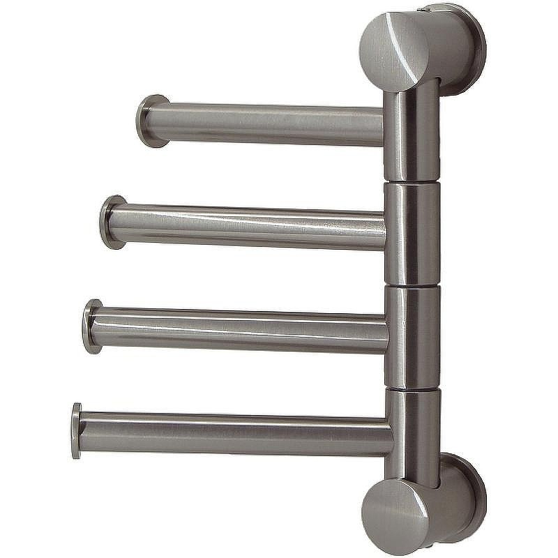 Полотенцедержатель WasserKRAFT K-1054NICKEL поворотный