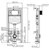Инсталляция WasserKRAFT Aller 10TLT.010.ME.PG02 для унитаза