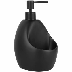 Дозатор для жидкого мыла WasserKRAFT K-8099BLACK с емкостью для губки