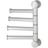 Полотенцедержатель WasserKRAFT K-1054WHITE поворотный