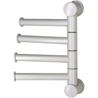 Полотенцедержатель WasserKRAFT K-1054WHITE поворотный