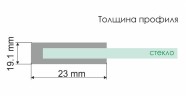 Душевой уголок WasserKRAFT Neime 90x90 19P03