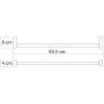 Полотенцедержатель WasserKRAFT Berkel K-6830