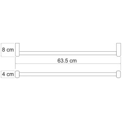 Полотенцедержатель WasserKRAFT Berkel K-6830