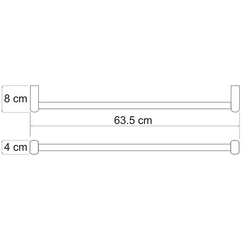 Полотенцедержатель WasserKRAFT Berkel K-6830