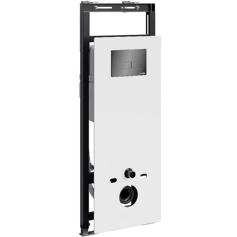 Инсталляция WasserKRAFT Salm 27TLT.010.ME.WH.PB03 для унитаза